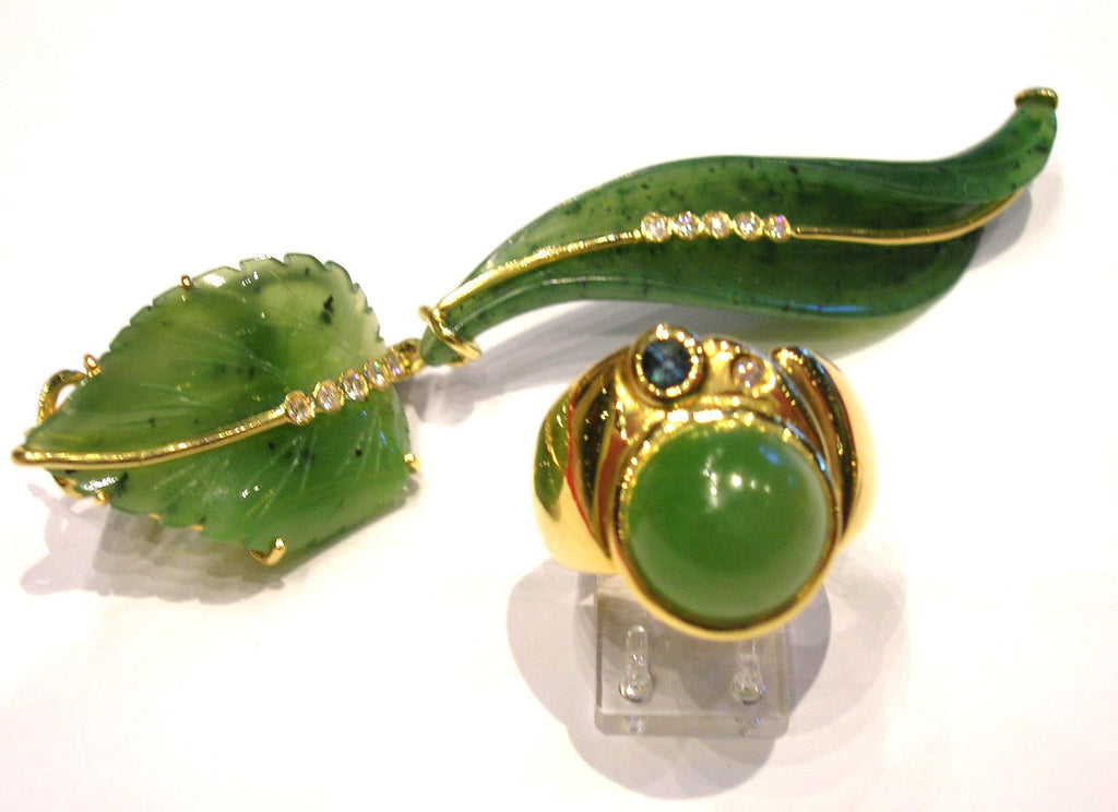 The " Green Leaf " Brooch