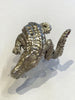 Ring in Silver 925 " Crocodile "