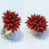 Ring with Oval beads of Coral